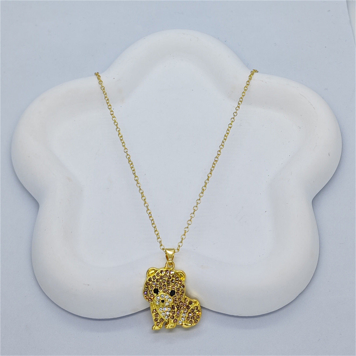 Women's Pomeranian Pendant Necklace