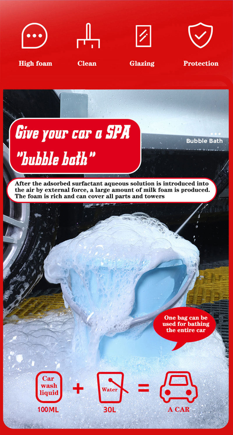 Car Beauty Decontamination And Polishing High Foam Cleaner