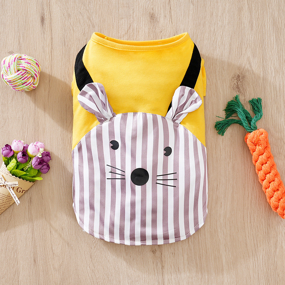 Pet Clothes Overall Suit Cartoon Dog Clothing