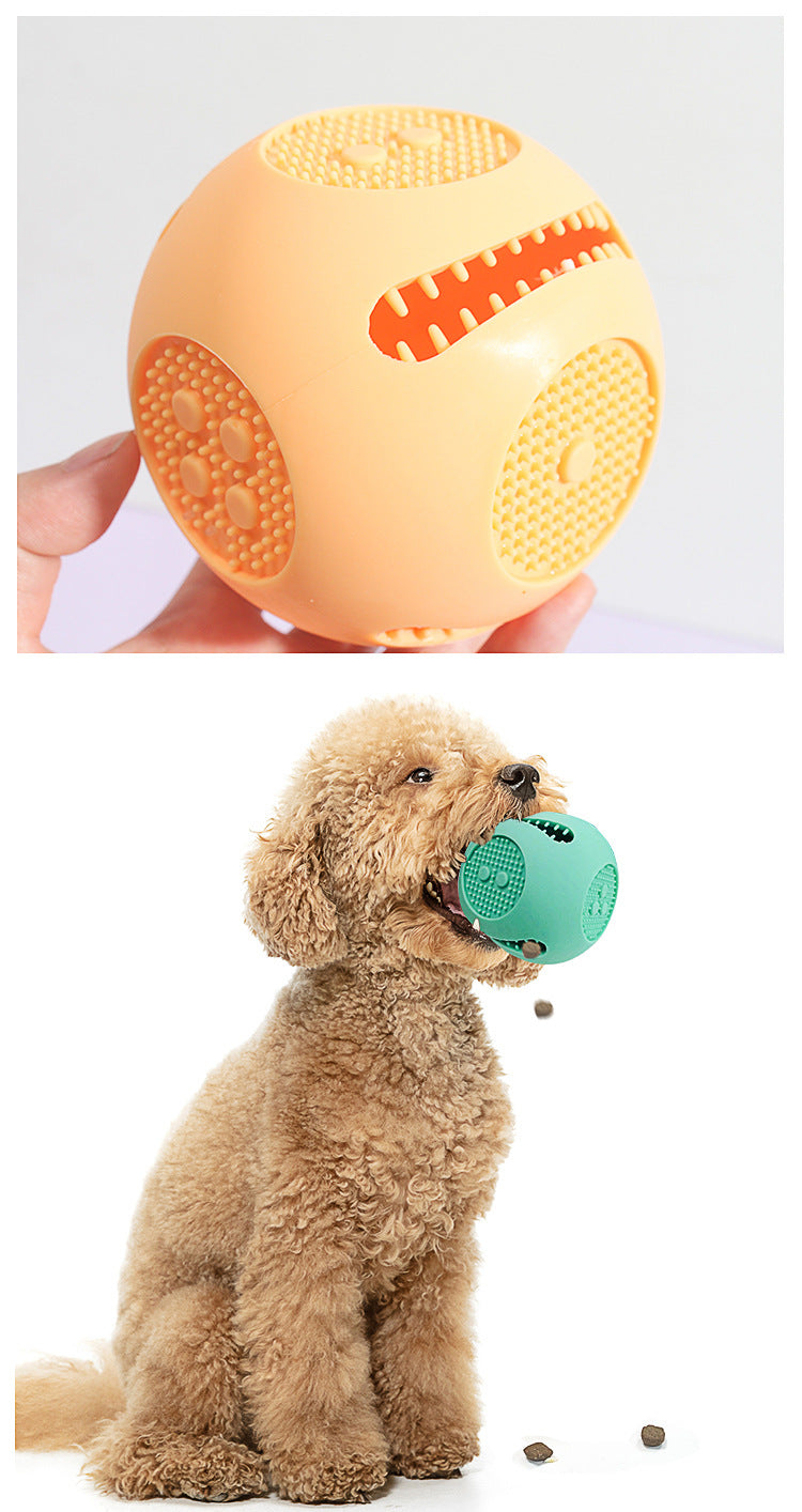 Dog Food Leakage Interactive Silicone Toys