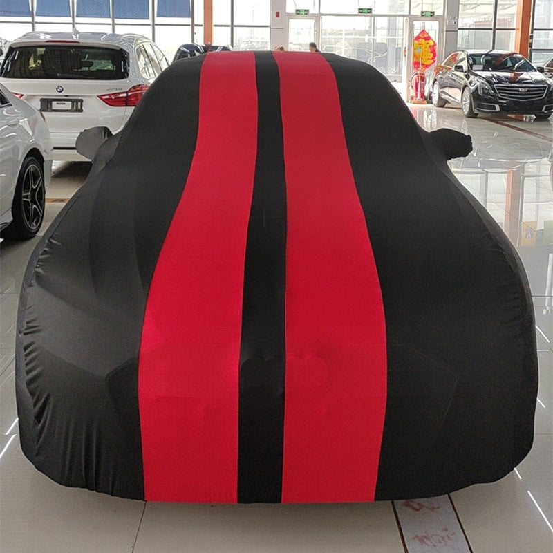 Car Four Sides Elastic Fabric Car Clothes Car Cover