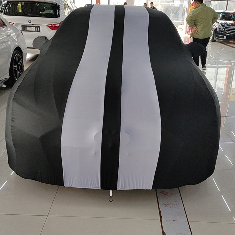 Car Four Sides Elastic Fabric Car Clothes Car Cover