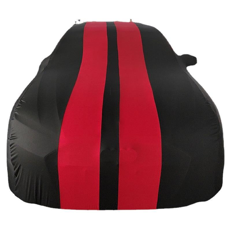 Car Four Sides Elastic Fabric Car Clothes Car Cover