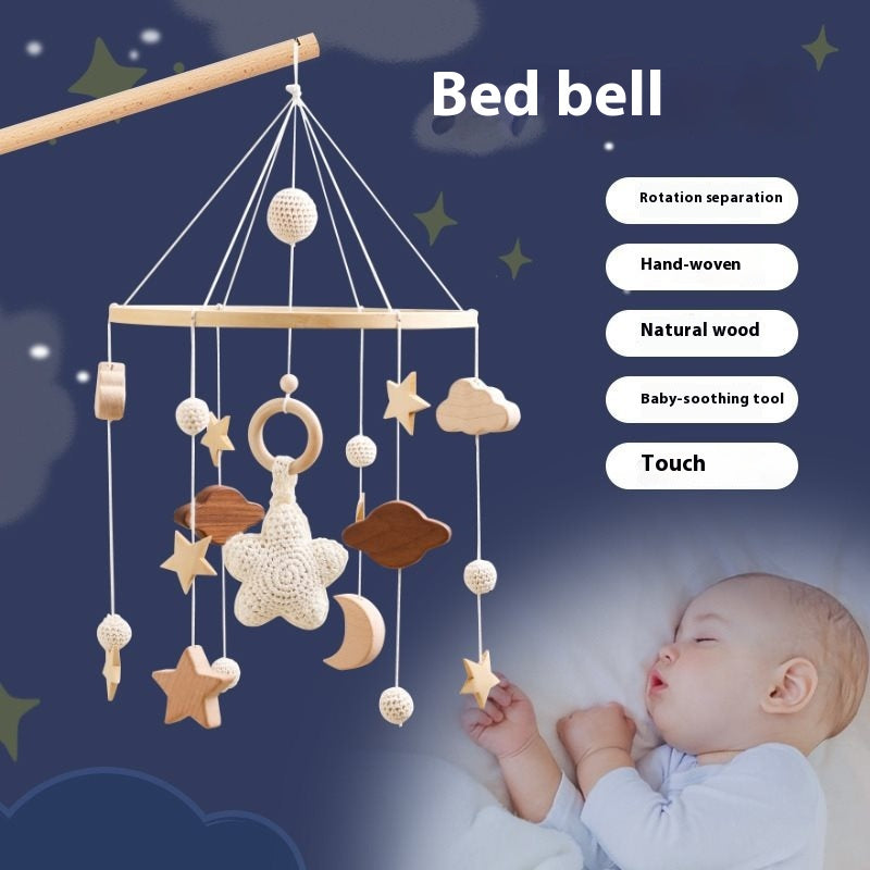 Cross-border Comforter Bed Bell Hanging Baby Sleep Companion Wind Chimes Rotatable Rattle Toys