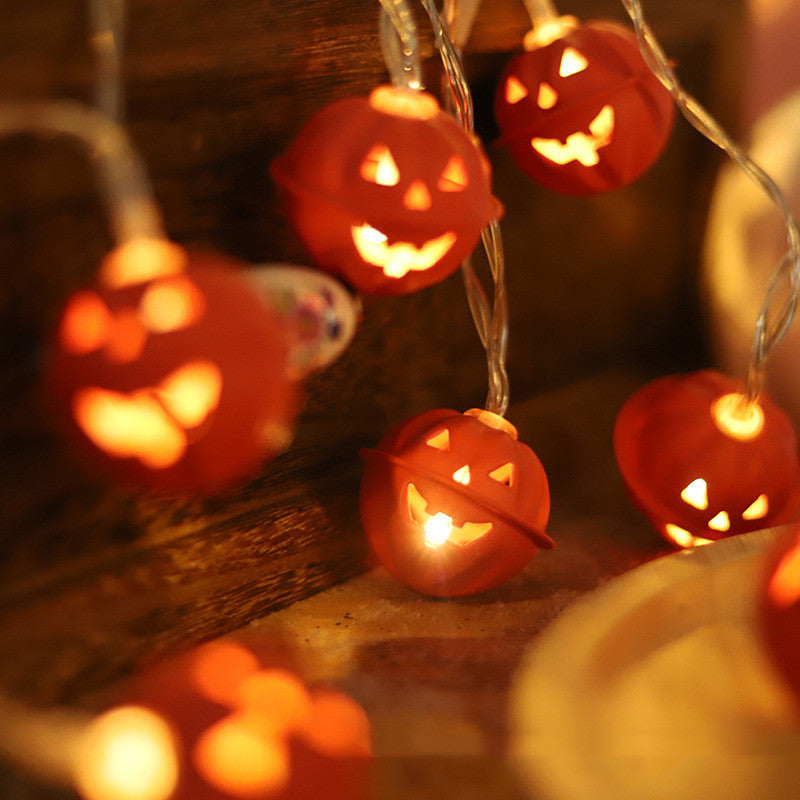 New Led Halloween Lights String Ghost Festival Pumpkin Decorative