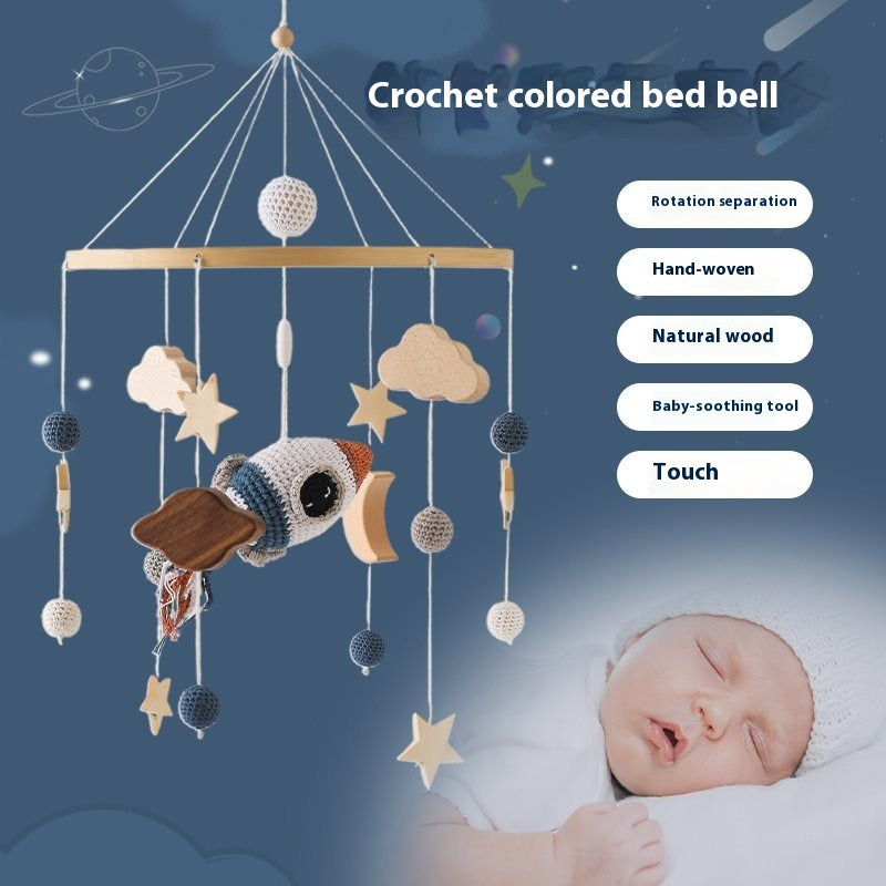 Cross-border Comforter Bed Bell Hanging Baby Sleep Companion Wind Chimes Rotatable Rattle Toys