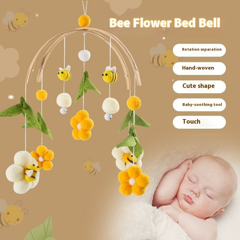 Cross-border Comforter Bed Bell Hanging Baby Sleep Companion Wind Chimes Rotatable Rattle Toys