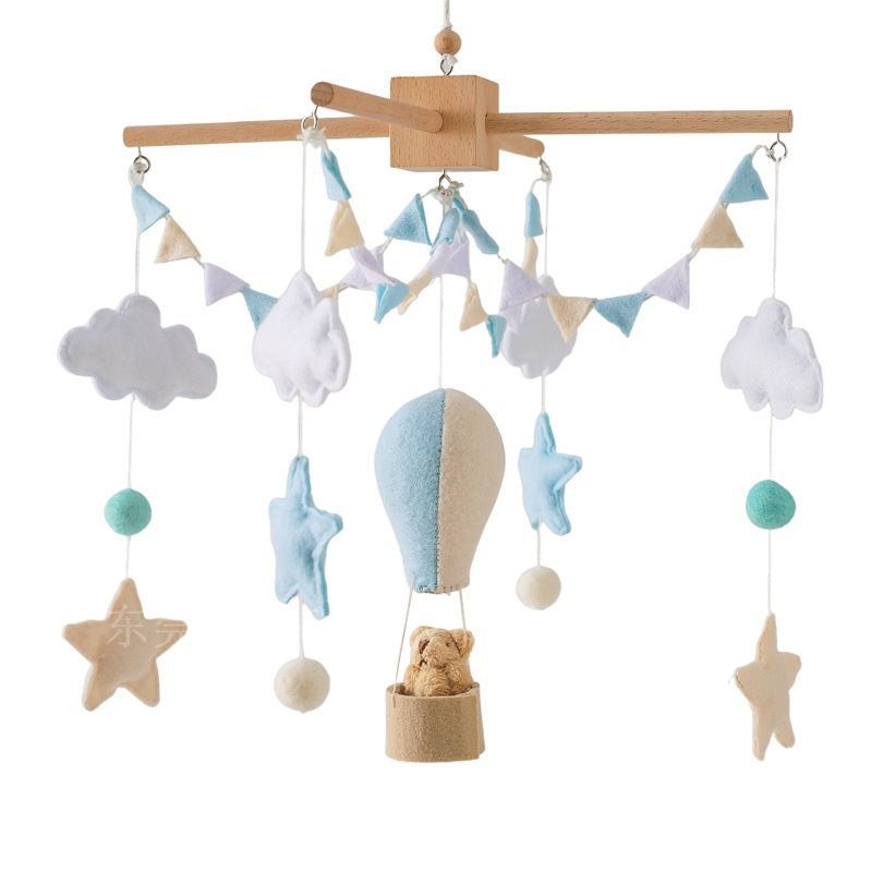 Cross-border Comforter Bed Bell Hanging Baby Sleep Companion Wind Chimes Rotatable Rattle Toys