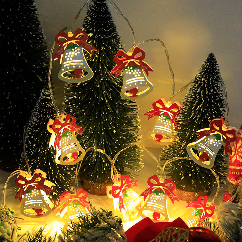 Christmas Decoration LED Light String Santa Claus Elk Snowman Xmas Ornament String Light