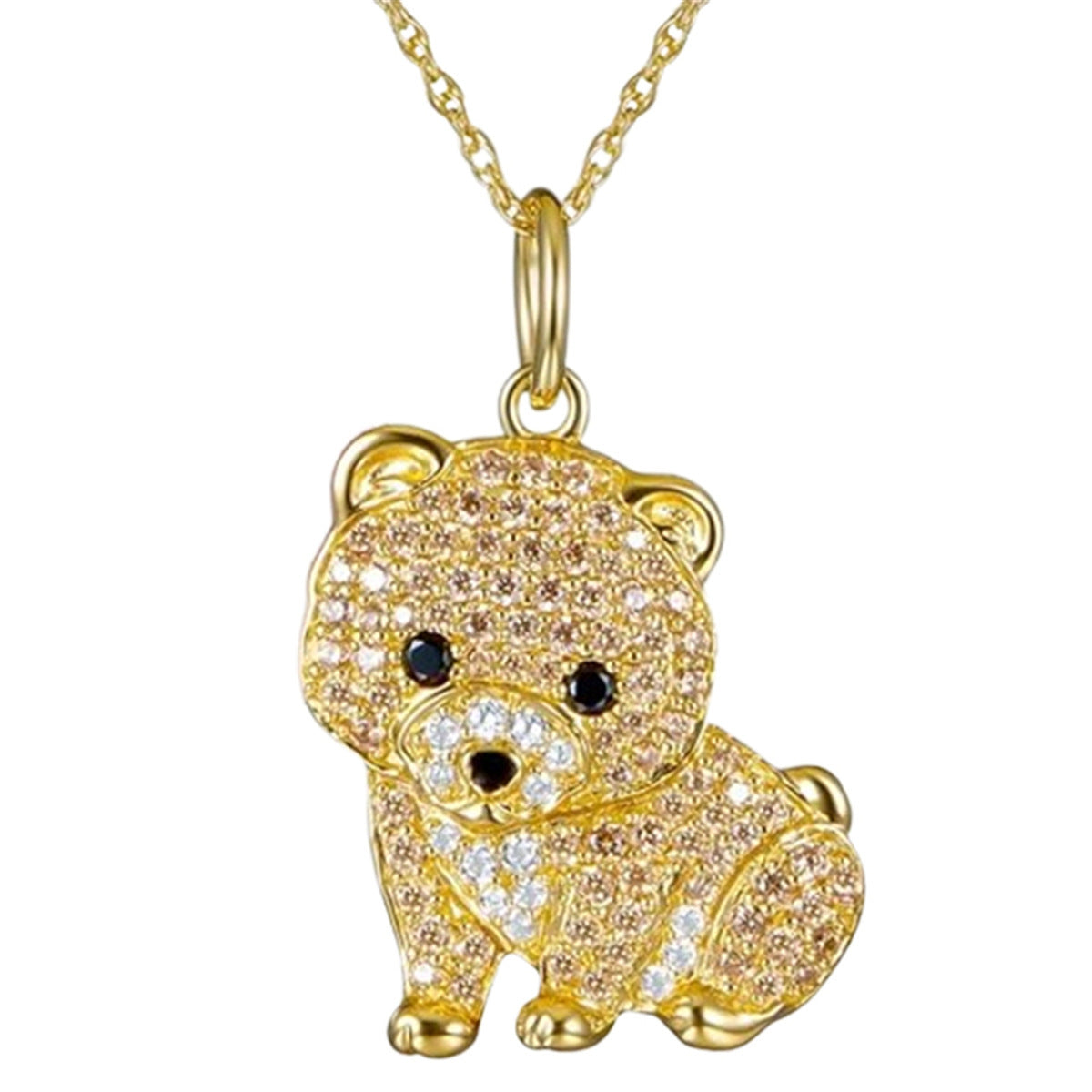 Women's Pomeranian Pendant Necklace