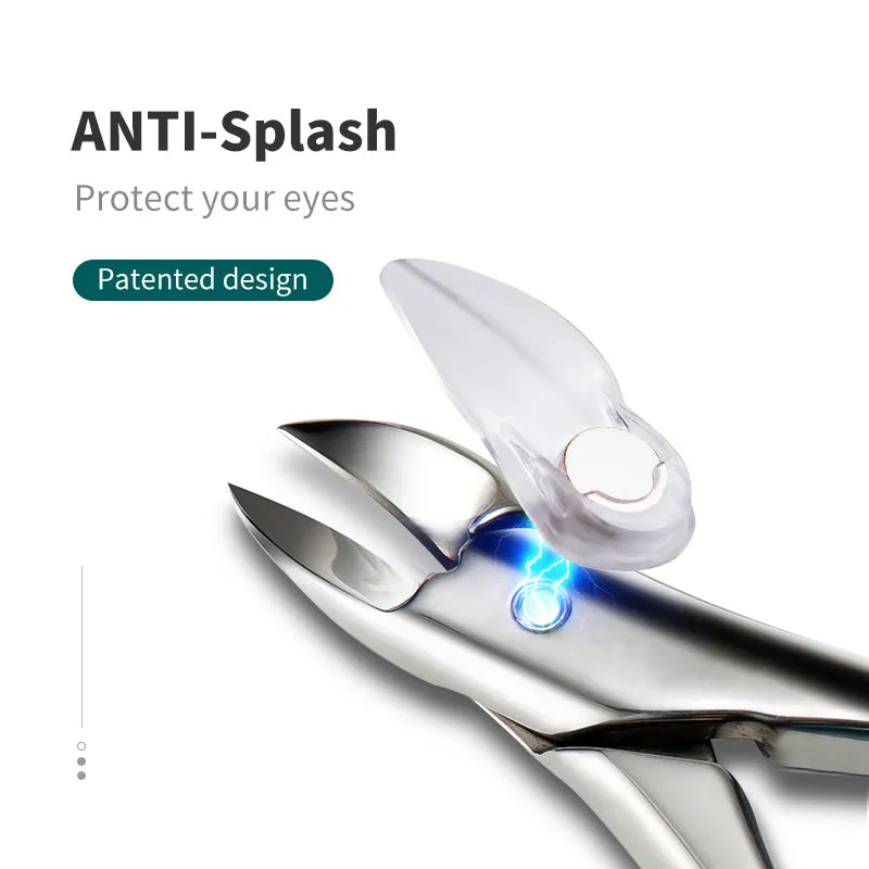 Nail Clippers Toenail Cutters Pedicure Manicure Tools Anti-Splash Ingrown Paronychia Professional Correction Tool Sets