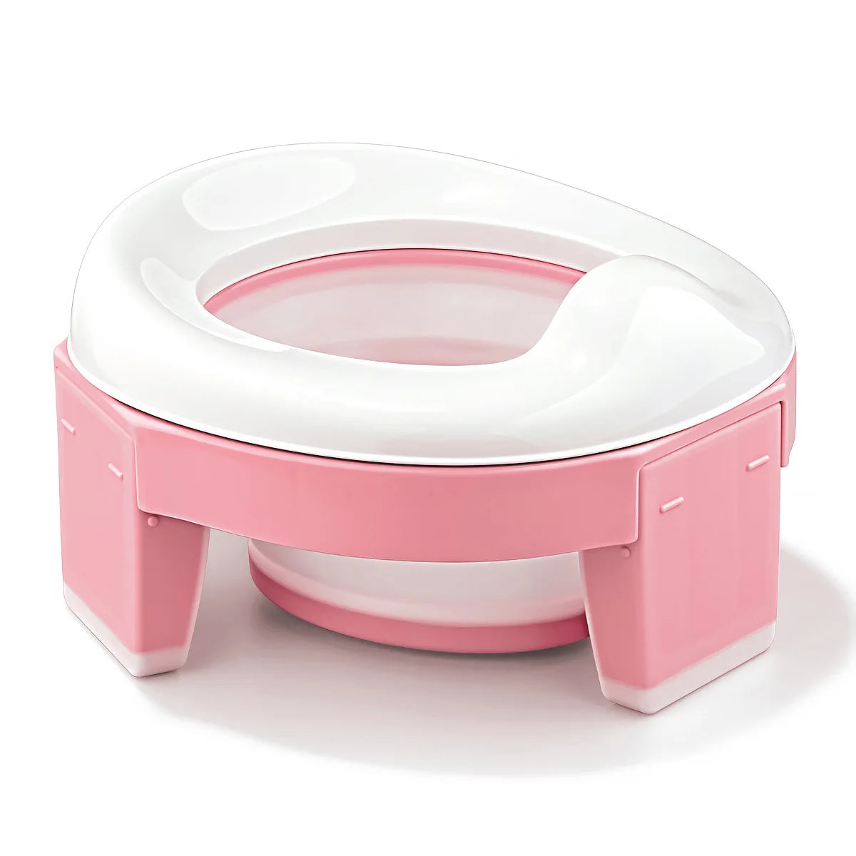 Portable Silicone Baby Potty Training Seat 3 in 1 Travel Toilet Seat Foldable Children Potty With Bags