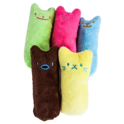 Interactive Catnip Plush Toys For Cat Teeth Grinding Claws Thumb Bite Cat