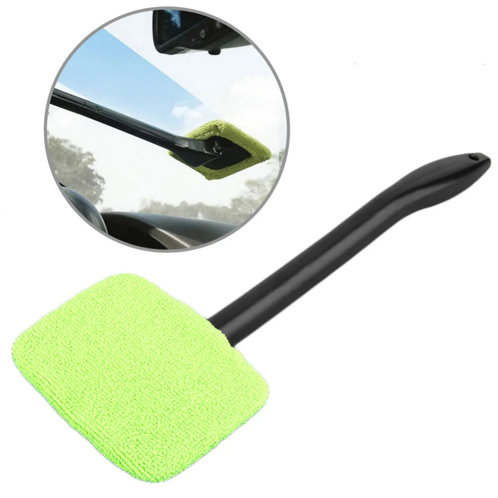 Car Front Windshield Defogging Brush Dust Removal Car Cleaning Tool Long handle Household Glass Clean Brushes