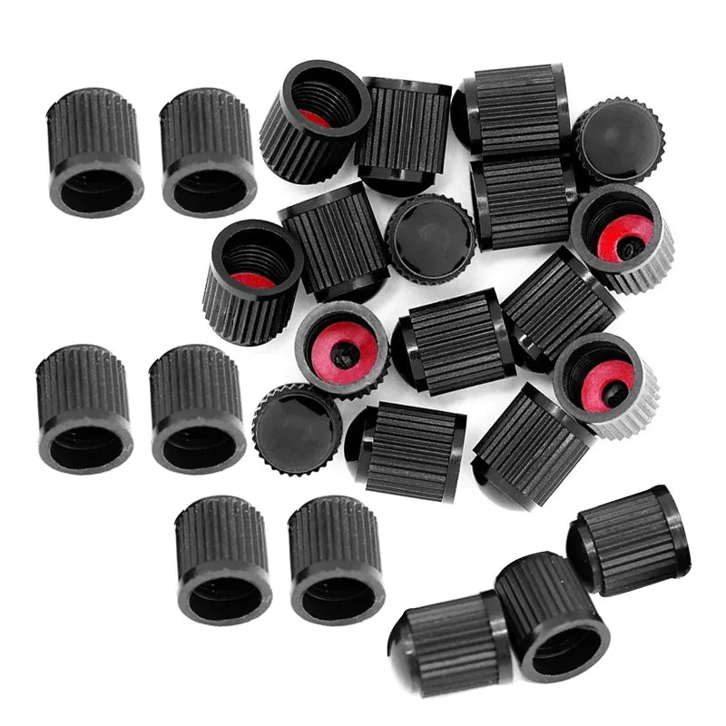 Car Tire Anti-rust Air Valve-Caps Auto Wheel Gag Tyre Dust Stems Cover Waterproof Dust-Proof Airtight Seal Universal 25x