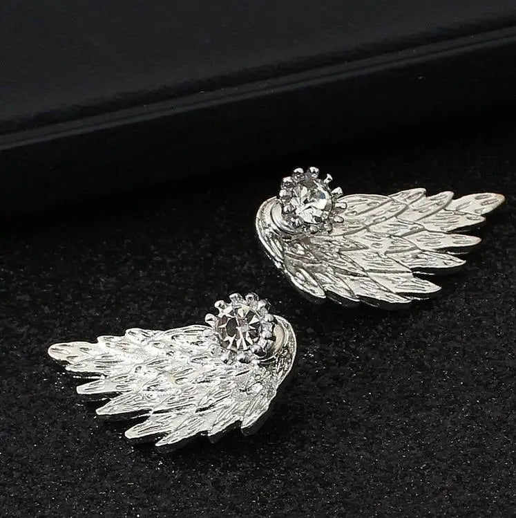 Crystal Flower Drop Earrings for Women Fashion Jewelry Rhinestones Earrings