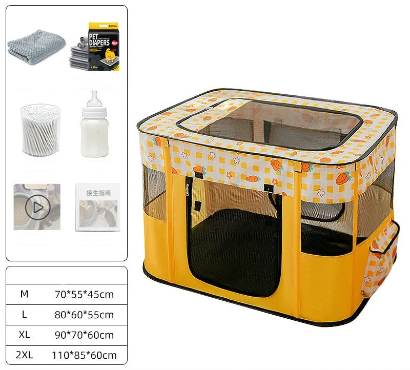 Cat Delivery Room Cat Nest Waiting Nest Closed Tent Breeding Waiting Box Set Maternity Package Special Production Supplies