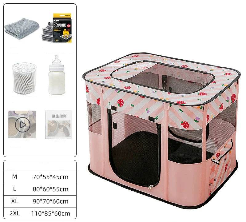 Cat Delivery Room Cat Nest Waiting Nest Closed Tent Breeding Waiting Box Set Maternity Package Special Production Supplies