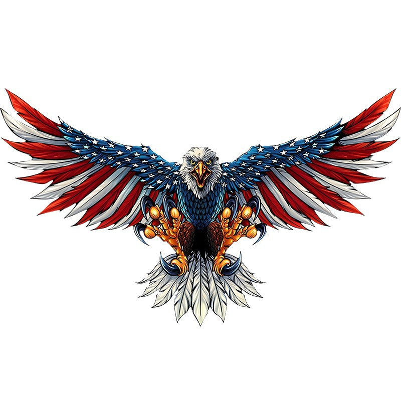 American Flag Eagle Ornament Metal Wall Pendant Metal Crafts