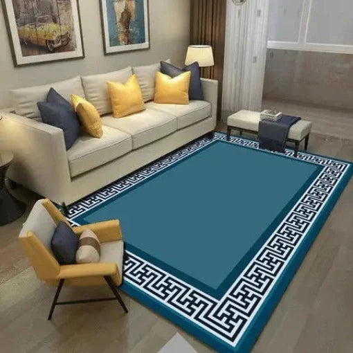 Household Mat soft luxury Carpets for Living Room non-slip Area Rug 120x160cm