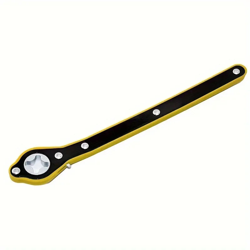 Universal Car Wheel Hand Crank Ratchet Wrenches Garage Tire Wheel Handle Phillips Wrench