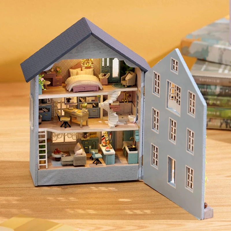 Mini handmade DIY small house creative scene decoration toy birthday gift suitable for children, teenagers, adults, and girls