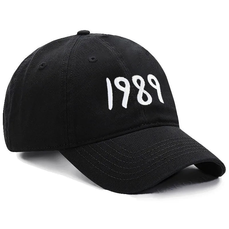 1989 Embroidery Baseball Caps For Men Women Vintage Soft Cotton Hat Unisex