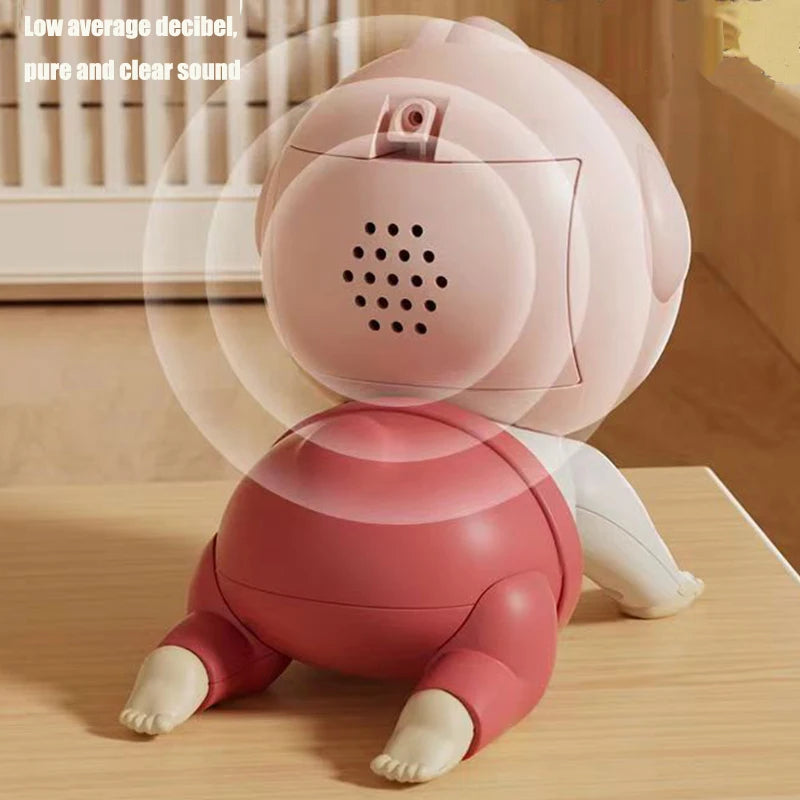 Baby Crawling Toys with Sound Electric Baby Doll Toy for Toddler 0-6-12Months