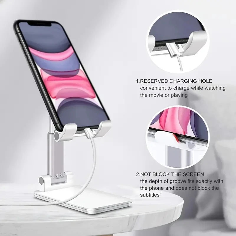 Mobile Phone Holder Stand Adjustable Desktop Tablet Holder Table Cell Phone Stand