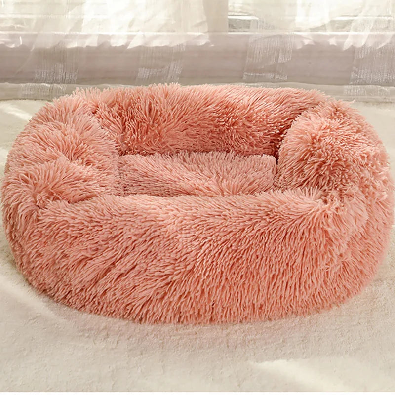 Dog Bed Sleeping Mat Winter Fluffy Plush Cat Bed Square Dog Beds Soft Puppy Cushion