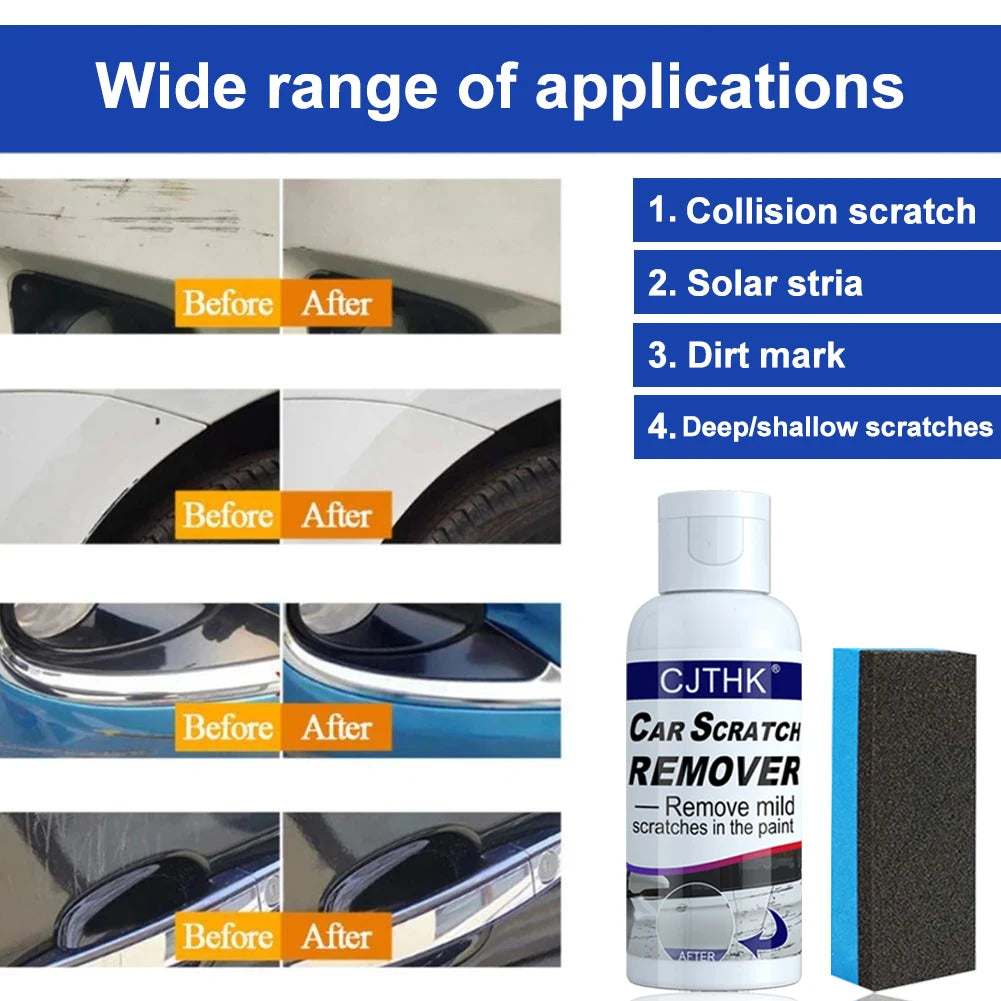 Car Scratch Remover Paint Care Tools Auto Swirl Remover Scratches Repair Polishing Auto Body Grinding Compound Anti Scratch Wax