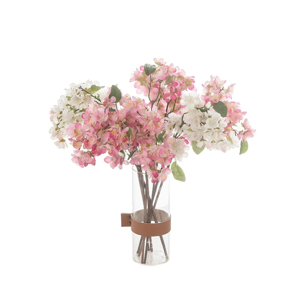 Artificial Silk Cherry Blossom Branch Wedding Photography Fake Flowers