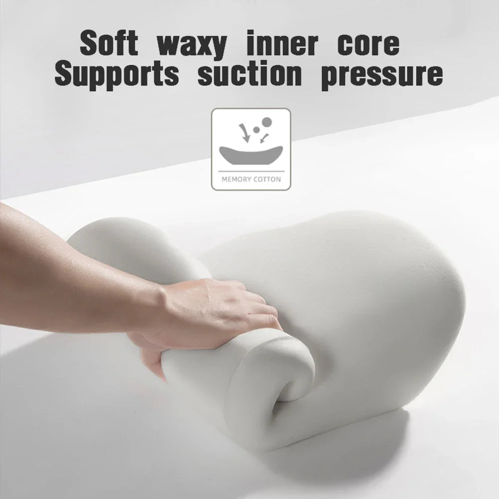 Car Headrest Lumbar Support Lumbar Cushion Memory Foam Cushion Car Neck Pillow