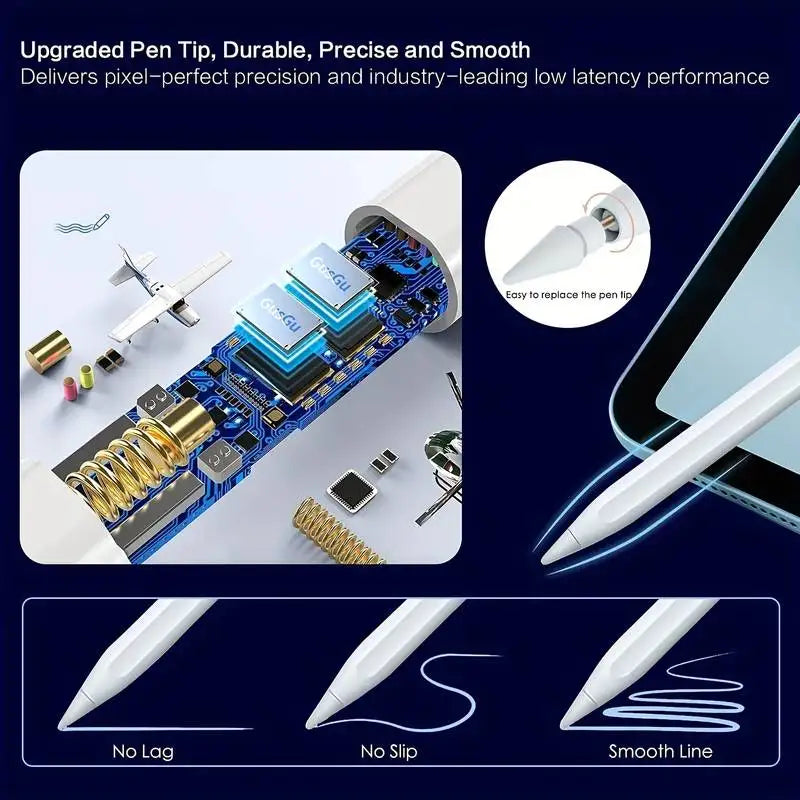 New Stylus Pen For iPad Touch Pen for Android iPad Accessories for Apple Pencil Universal Stylus Pen With Digital Power Display