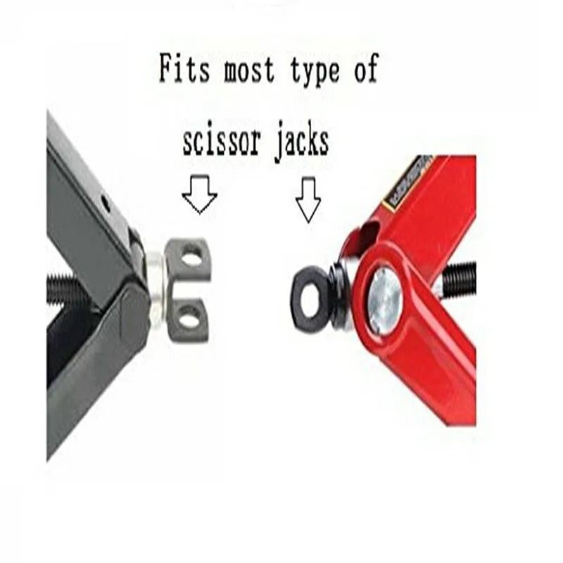 Scissor Jack Adaptor Drive- Car Repairing 1/2-Inch for Use with 1/2-Inch Drive- Impact Drills