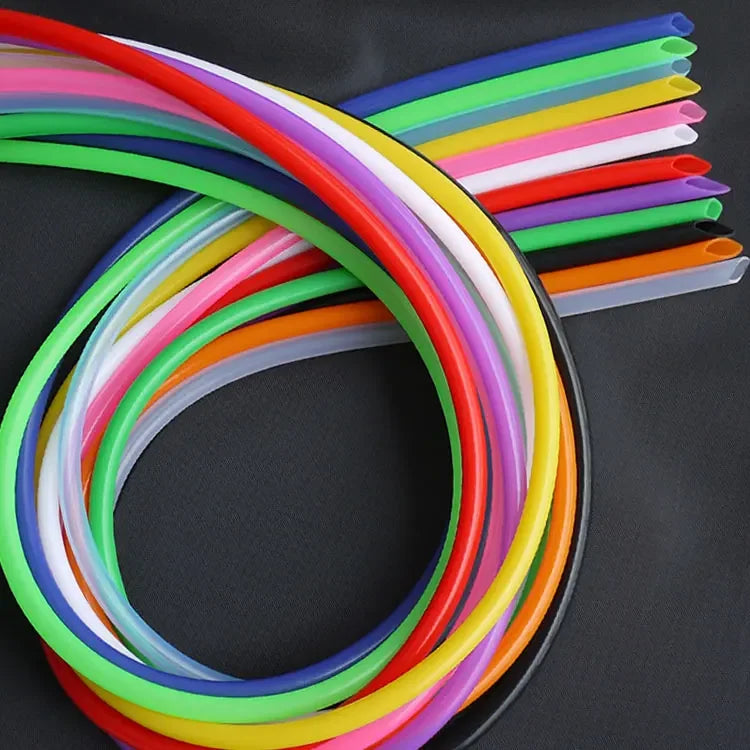 1/5M Silicone Tube Flexible Rubber Hose Thickness Water Connector