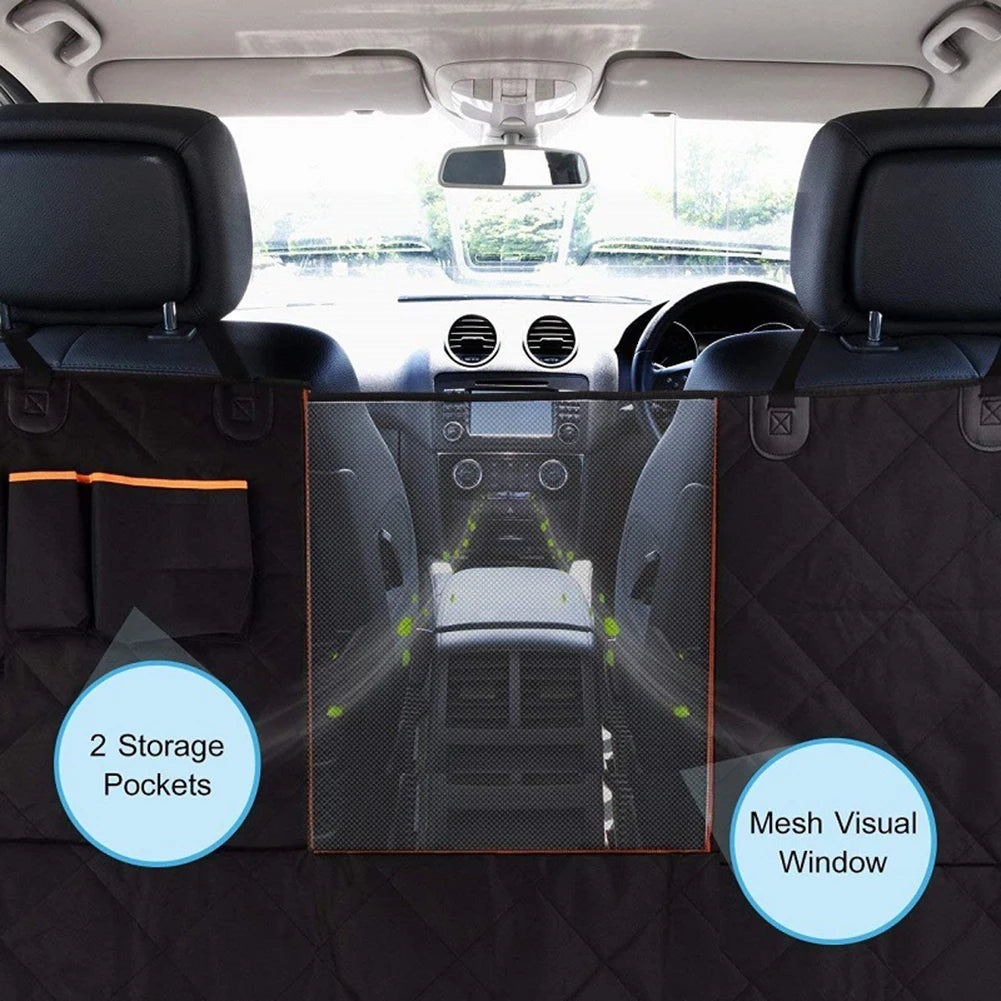 Dog Car Seat Cover Waterproof Pet Travel Dog Carrier Hammock Car Rear Back Seat Protector Mat Safety Carrier For Dogs