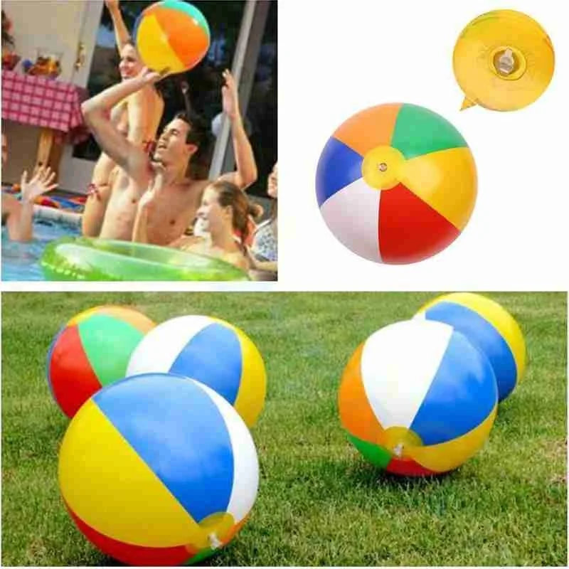 Summer Outdoor Swimming Pool Beach Inflatable Ball Toys Fun Sports Props Beach Pool Volleyball Game Parent-child Interaction