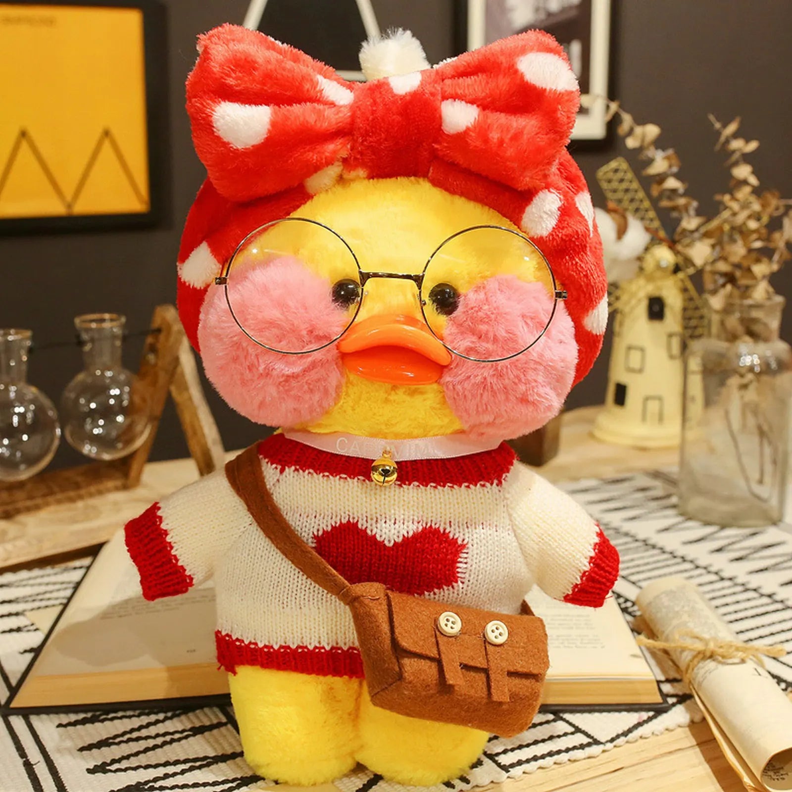 30cm kawaii cosplay Duck plush toys Stuffed Duck mini Duck Toys Soft Plushies Toys