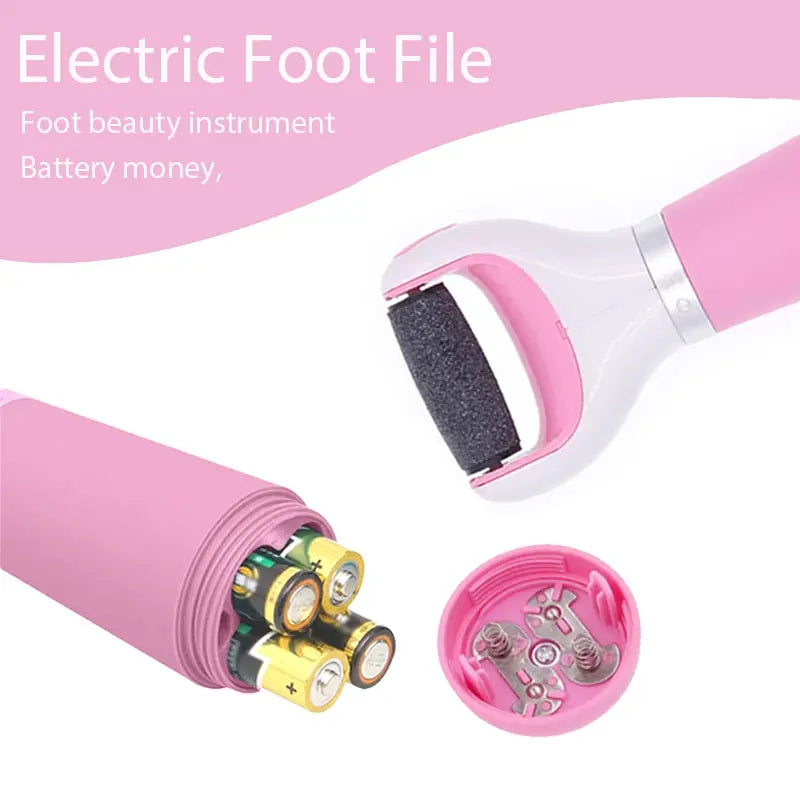 1pcs Electric Foot File Vacuum Callus Remover Grinding Feet Hard Dead Skin Clean Tool Pedicure Device For Foot Care