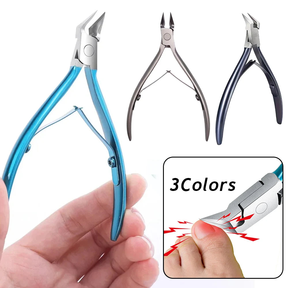 Nail Clipper Cuticle Nippers For Paronychia Stainless Steel Nail Cutters