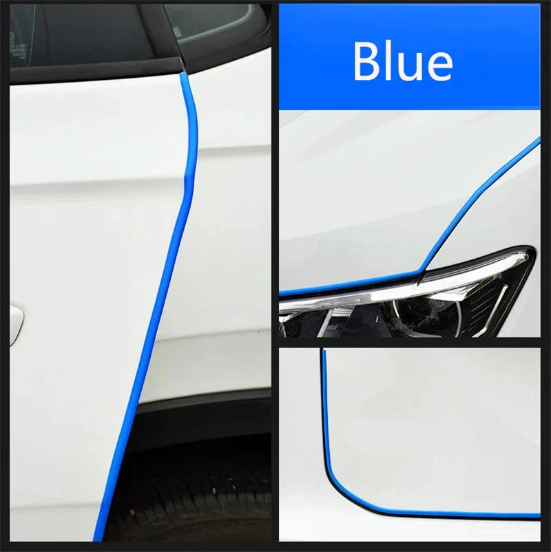 Car Door Edge Protector Strip Guard Trim Auto Door Anti Collision Strip Doors Moldings Adhesive Scratch Protector