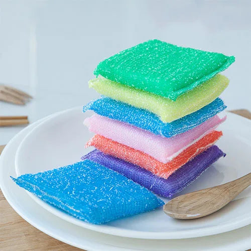 24/16/8/4/1PC Pot Dish Wash Sponges Double Side Dishwashing Sponge Household Kitchen Cleaning Tool Tableware Dish Washing Brush