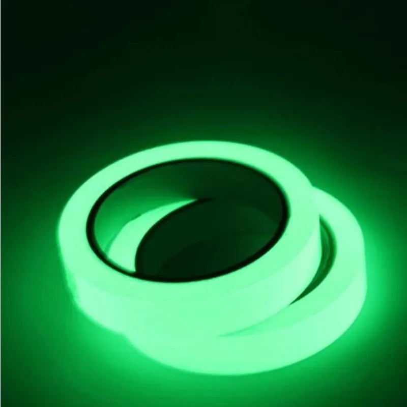 Luminous Tape Green Warning Ground Light Storage Stair Anti Slip Sticker Reflective Fluorescent Tape