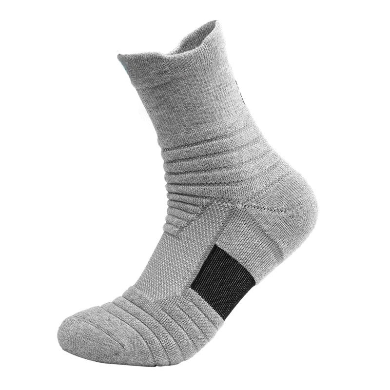 Anti-slip Football Socks Men Women Cotton Sock Short Long Tube Socks 39-45