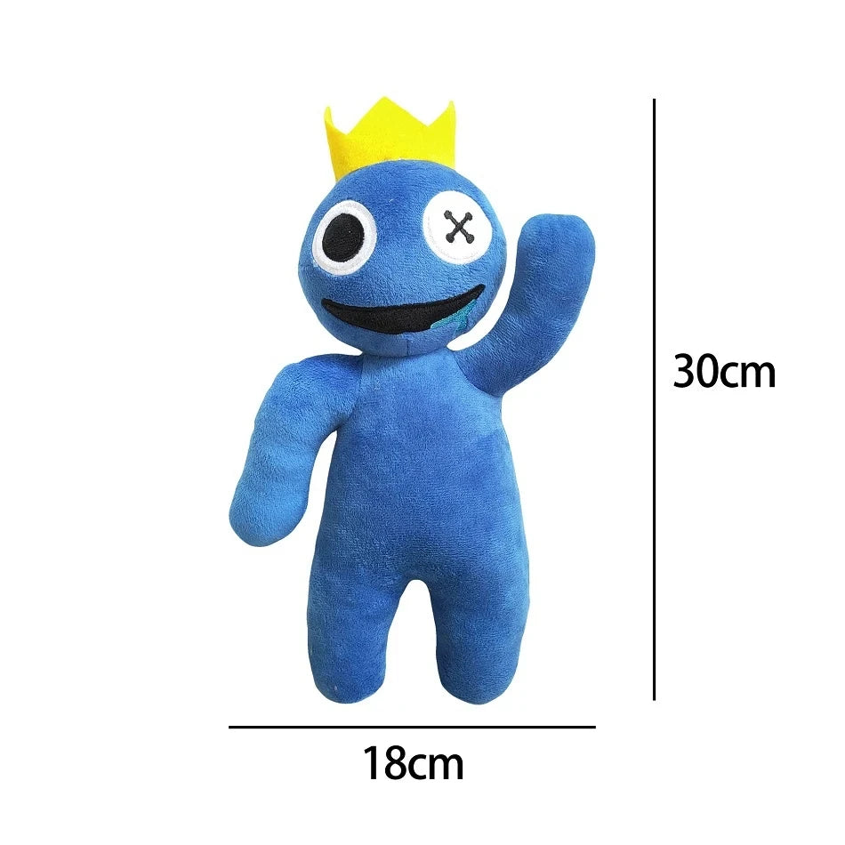 30cm Rainbow Friends Plush Toys Animation Kawaii Monster Stuffed Animal Doll Puppet Toys