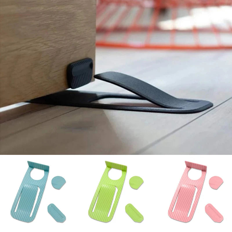 Multi-function Door Stopper Safety Protector Spring Innovative Door Stopper Properly Holds Your Door Open Door Wedge Holder