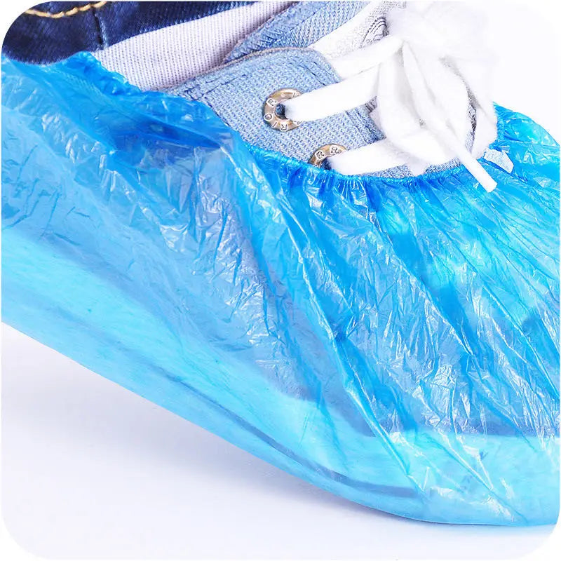 100Pcs Shoe Covers - Disposable Hygienic Boot Cover for Household, Construction