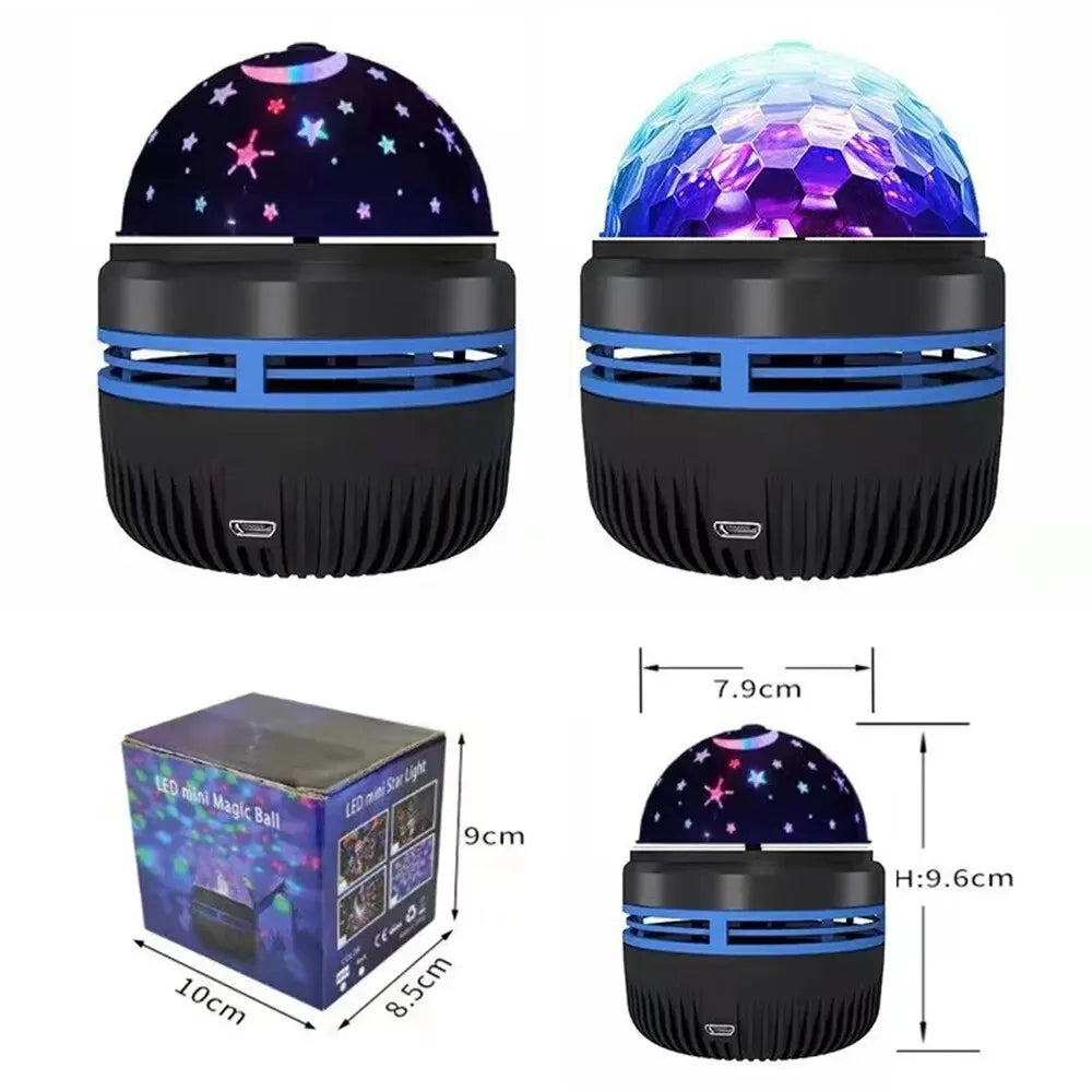 Starry Sky Lamp USB LED NightLights Galaxy Projector