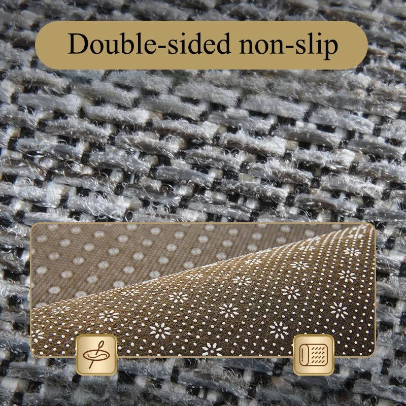 Kitchen Floor Mat Oil-proof  Waterproof Wipeable Wash Free Long Strip Carpet Rug